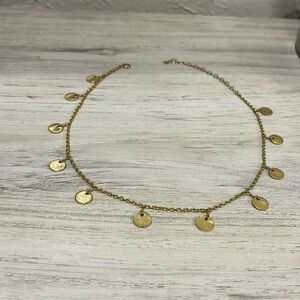 gold choker